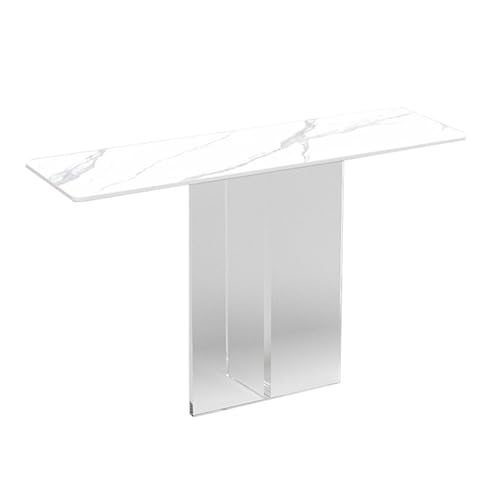 Konsolentisch Eingangstisch schmal Konsolentisch Flurtisch Couchtisch Sofatisch schmal und lang für Diele Flur Dekotisch Flur Flur Diele in von JWQPAD