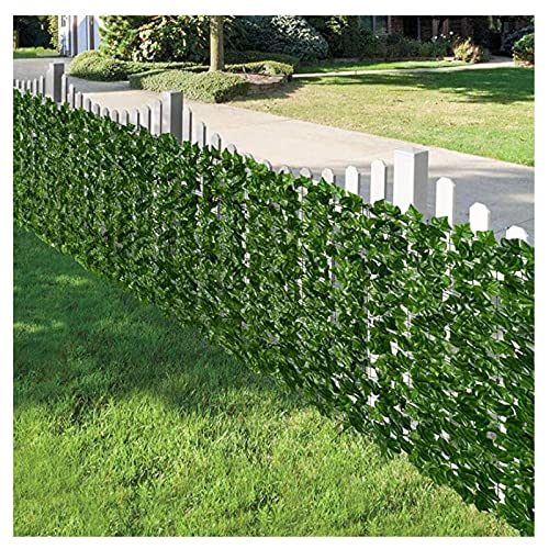 Sichtschutz für Gartenterrassen und Gartenzäune Künstliche Hecken zum Schutz vor UV-Strahlung und Privatsphäre Ideale Gartenabschirmung für neu gebaute Häuser. von JWQPAD