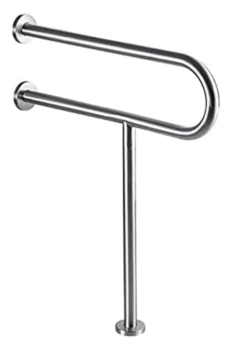 Toilettenhandlauf im Badezimmer Handläufe aus Edelstahl für Behinderte Sicherheitshalterung für Badezimmer Dusche Rutschfester Griff Sitzhalter Handgriffe Schutzrahmen für Wespen von JWQPAD
