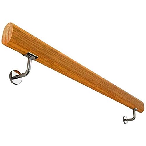 Treppengeländer Rutschfeste Holztreppe Retro Stil Hauswand Indoor Loft Handläufe Geländer Flur Bad Stützstab Handlauf Griff Grabenhilfe von JWQPAD
