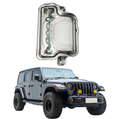 Auto Rückspiegel Blinker für J-eep Wrangler JL 2018-2023, Rückspiegel Signalleuchte Außenspiegel Kontrollleuchte Blinker Abdeckung Links Rechts Zubehör,Right Auto Rückspiegel Blinker für J-eep Wrangler JL 2018-2023, Rückspiegel Signalleuchte Außenspiegel Kontrollleuchte Blinker Abdeckung Links Rechts Zubehör,Right von JWRET