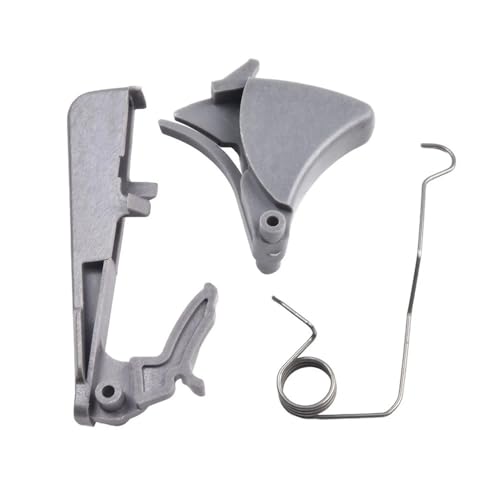 1 Set Gashebelsperre Triggerfedersatz Passend for 350 345 340 346XP 353 353 359 357XP Kettensäge Garten Elektrowerkzeugteile von JWRMZX