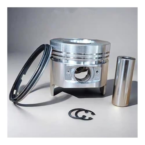 178F Kolbensatz 78mm (scharfer Boden) Passend for 178F Dieselmotor Kolben + Ring + Stift + Clip Service von JWRMZX