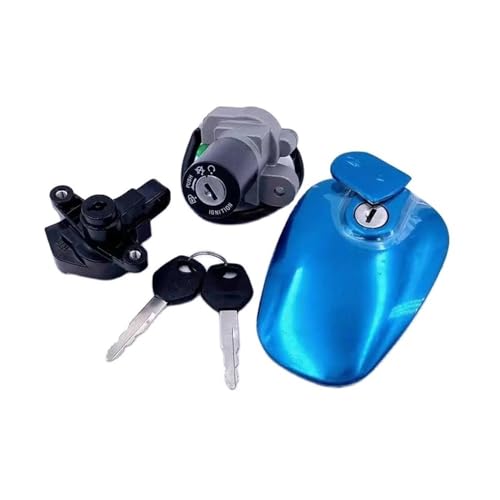 2 Drähte Motorrad Zündschloss Schloss Schlüsselkappe Kappe Abdeckung Schloss Passend for EN125-2 EN125-2A EN125 von JWRMZX