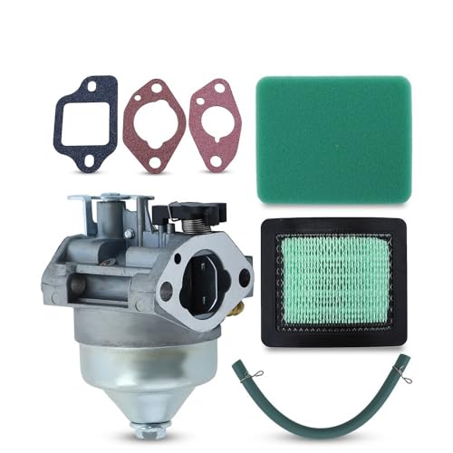GCV190 Vergaser passend for GCV190A GCV190LA Motor for HRB217 HRX217 HRX217K1 HRX217K2 Rasenmäher mit Dichtung und Zündkerze Ersatzteil von JWRMZX