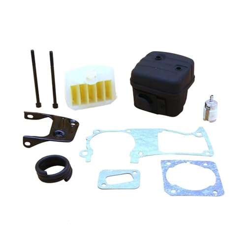 JWRMZX Halterung Bolzen Schraube Dichtung Filter Linie Kit for HUS340 345 346 346XP 350 351 353 Kettensäge Teile Ersatzteil von JWRMZX