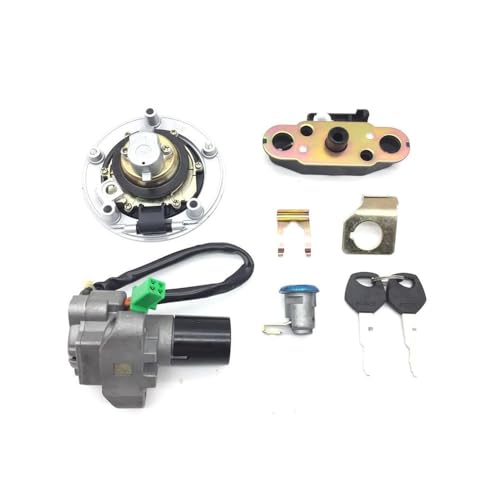 Motorrad-Zündschalter-Verriegelungskappen-Abdeckungsschloss + Lenkschloss-Set Passend for GW250 GW 250 GW 250cc 2014-17 Motorrad-Zündschalter-Verriegelungskappen-Abdeckungsschloss + Lenkschloss-Set Passend for GW250 GW 250 GW 250cc 2014-17 von JWRMZX
