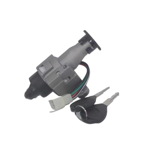 Motorradschalter Schlüssel Wasserhahnschloss Kopfschloss Elektrisches Türschloss 4 Drähte Passend for GY6 JOG 100 FX 125 ATV Roller Zündung von JWRMZX
