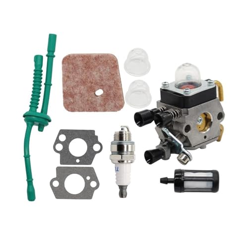 Rasen mit Filter Vergaser Dichtung Carb Fit for FS38 FS45 FS46 FS55 KM55 FS45 FS85 C1Q-S66 C1Q-S71 C1Q-S97 C1Q-S186A von JWRMZX