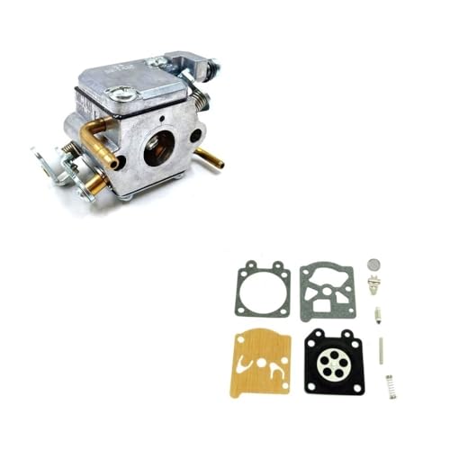 Vergaser Carb 25cc Kettensäge for Zenoah G2500 2500 2600 Universal for STIGA for ALPINA for ama for Anova for STERWINGS Griff Säge Ersatzteil(Carb and Repair Kit) von JWRMZX
