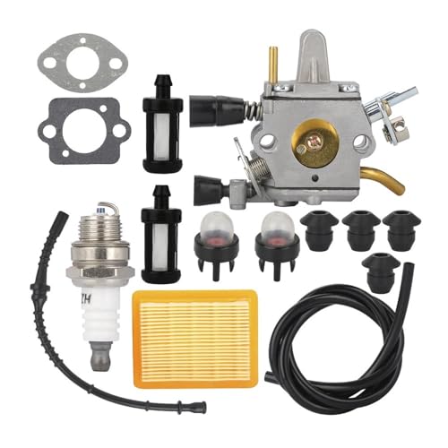 Vergaser-Kit Ersatz 0000 930 2802 Passend for FS250R FS120 FS200 FS200R FS202 FS300 FS350 BT120 BT120C BT121 Kettensäge Ersatzteil von JWRMZX