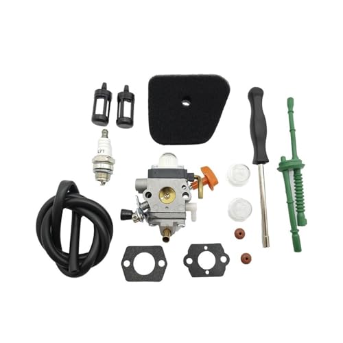 Vergaser-Kit passend for FS90R FS90 FS110R FS130R FS100 KM130R KM90R FS100RX KM110R HT100 HT101 Unkrautfresser C1Q-S174 Carb Ersatzteil(1 Set) von JWRMZX