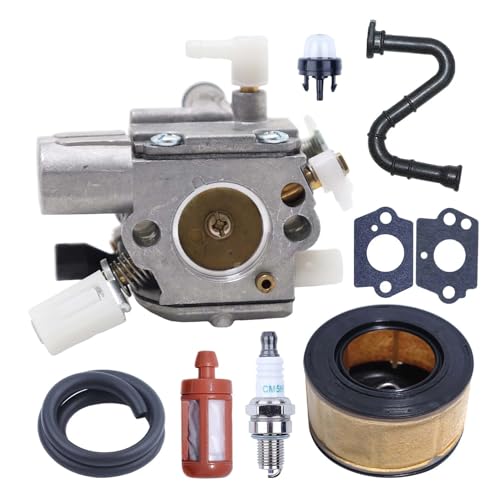Vergaser-Tune-Up-Kit passend for MS251C MS231 MS251 C-BE MS241 Kettensägenvergaser mit Primerball-Luftfilter 1143 120 0641 WTF-9 Ersatzteil Vergaser-Tune-Up-Kit passend for MS251C MS231 MS251 C-BE MS241 Kettensägenvergaser mit Primerball-Luftfilter 1143 120 0641 WTF-9 Ersatzteil von JWRMZX