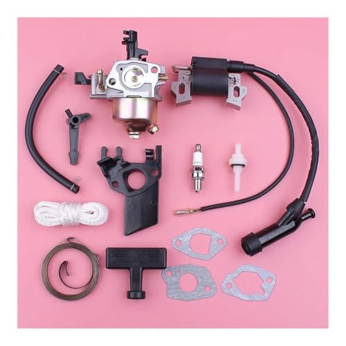 Vergaser Zündspule Carb for GX160 GX200 5,5 HP 6,5 HP GX 160 200 Isolator Recoil Starter Frühling Seil Griff Grip Ersatzteil von JWRMZX