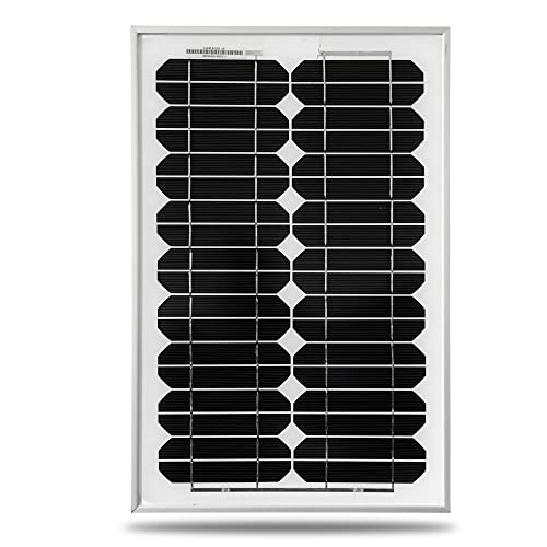 Solarmodule Monokristallin Solarpanel Solarzelle Photovoltaik Solar PV Mono, Wattzahl:10W von JWS