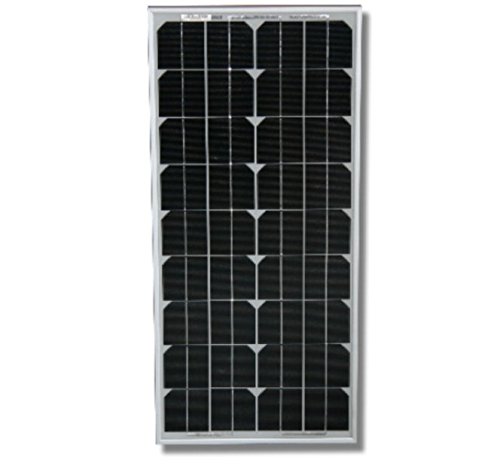 Solarmodule Monokristallin Solarpanel Solarzelle Photovoltaik Solar PV Mono, Wattzahl:40W von JWS