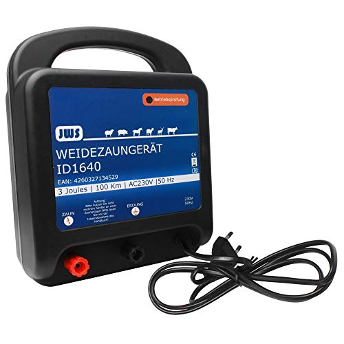 Weidezaungerät 5 Joule 230 Volt Elektrozaungerät 230V Weidezaun bis 120 km 230 V von JWS-Solar
