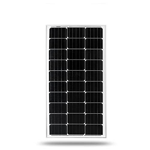 Solarmodule Monokristallin Solarpanel Solarzelle Photovoltaik Solar PV Mono (100W) von JWS