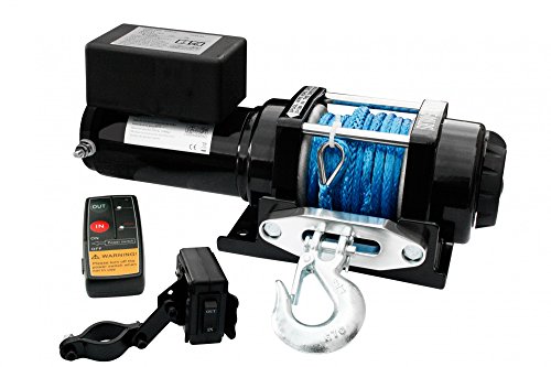 Elektrische ATV Seilwinde 4000 Lbs Funk Kunststoffseil Dyneema von JWS