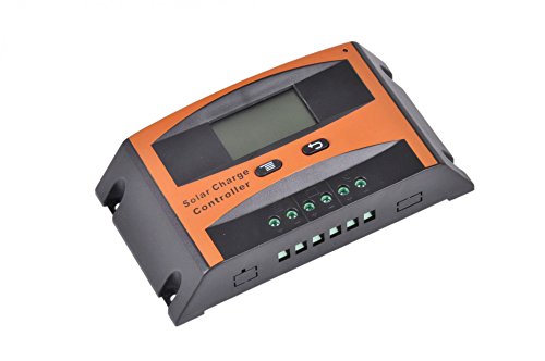 Solar Laderegler 10 A Ampere 12 V 24 V Volt mit Display Controller Regler von JWS