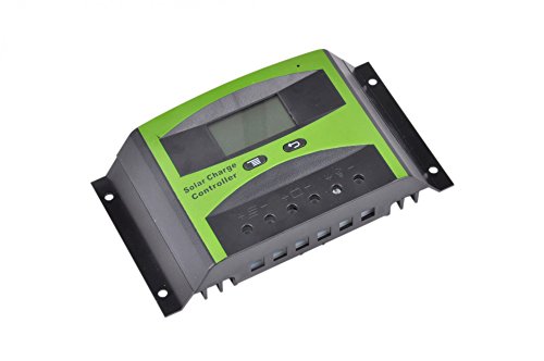 Solar Laderegler 30 A Ampere 12 V 24 V Volt mit Display Controller Regler von JWS