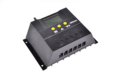 Solar Laderegler 50 A Ampere 12 V 24 V Volt mit Display Controller Regler von JWS