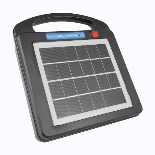 Weidezaungerät 12v Solar 12 Volt Elektrozaungerät 12V Elektrozaun Batterie, Weidezaungerät Solar Mini:2.2Km 100mJ ID6100 von JWS