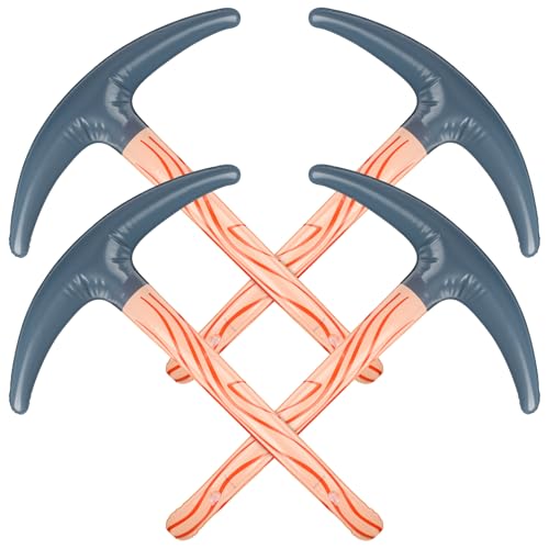 JWTRSVTY 4 PCS Aufblasbare Spitzhacke Gefälschte, Simulation Spitzhacke Modell Spielzeug, Party Spitzhacke Spielzeug, Halloween Zwerg Cosplay Spitzhacke, Für Cosplay Karnevalskostüme Bühne JWTRSVTY 4 PCS Aufblasbare Spitzhacke Gefälschte, Simulation Spitzhacke Modell Spielzeug, Party Spitzhacke Spielzeug, Halloween Zwerg Cosplay Spitzhacke, Für Cosplay Karnevalskostüme Bühne von JWTRSVTY