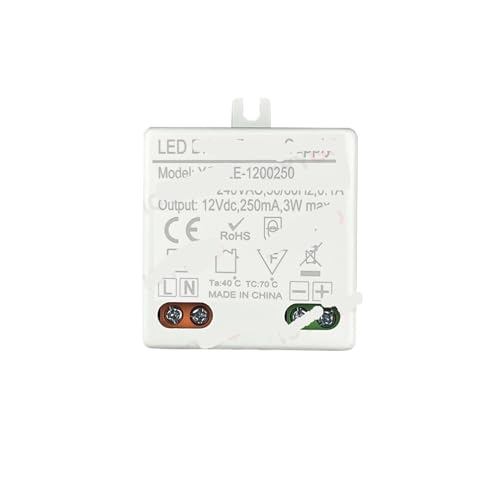 1 STÜCK DC12V 24V Beleuchtungstransformator-Treiber(6W-12V-500MA) von JWVNSKCA