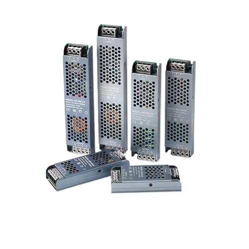 1 STÜCKE 12 V/24 V Aluminiumgehäuse AC/DC LED-Beleuchtungstreibertransformator(24V DC,200W) von JWVNSKCA