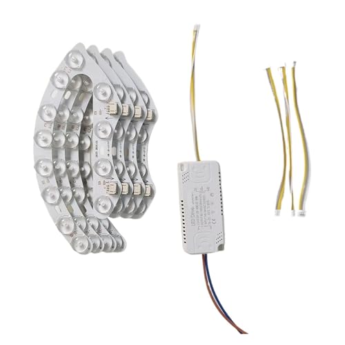 1 STÜCKE beleuchtung transformator drei farbe LED lampe 220 V AC(4pcs 9Wx2 Kit) von JWVNSKCA