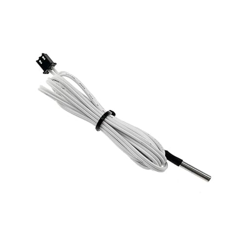 JWVNSKCA 3D-Drucker-Temperatursonde HT-NTC100K Thermistor-Temperatursensor mit hoher Temperaturbeständigkeit von 1 Meter/2 Metern(HT -NTC100K -1 Meter with terminal) von JWVNSKCA