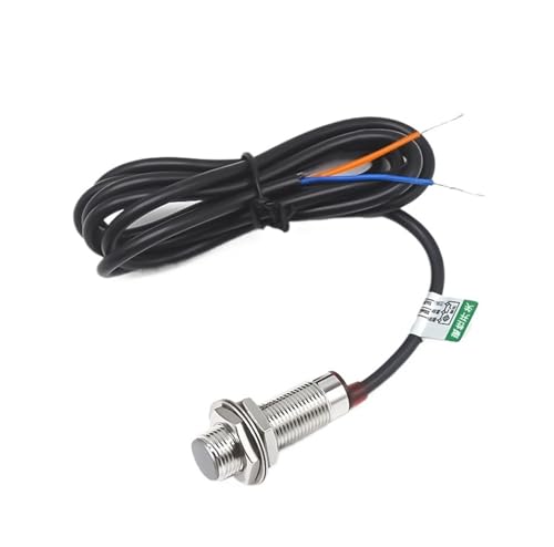 JWVNSKCA M12 magnetischer Näherungsschaltersensor GHG12-10A Zweidraht-Schließer, 24 V(Long -with Signal Indicator Light) von JWVNSKCA