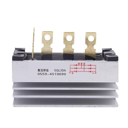 ZPQ20A SQL20A 20A Generator Brückengleichrichtermodul Hochspannungs-Hochfrequenzdiodengleichrichter 20AMP(SQL20A 3 phase) von JWWIAZ