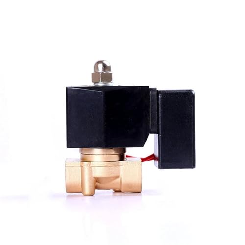 1 Stück 3/8 Zoll Messing normalerweise geschlossenes Magnetventil 220 V 110 V 24 V 12 V 24 Stunden nicht erhitzendes Magnetventil Energiesparende Wasserventile(BSPT_380V_EPDM-SEAL) von JXCHSWOU