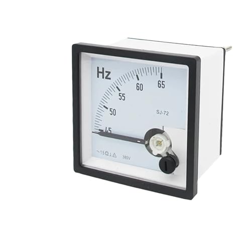 1 Stück SJ-72 45-55Hz 45-65Hz 55-65Hz AC 110V 220V 380V Frequenztabelle Herzfrequenzmesser CP-72 CZ-72 SQ-72(45-55Hz,220V) von JXCHSWOU