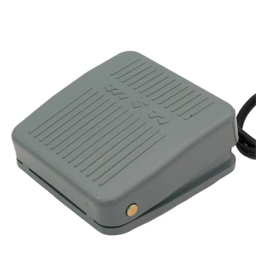 1 stück 0-400 V Fußschalter Fuß Momentary Control Schalter Elektrische Power Pedal SPDT Grau von JXCHSWOU
