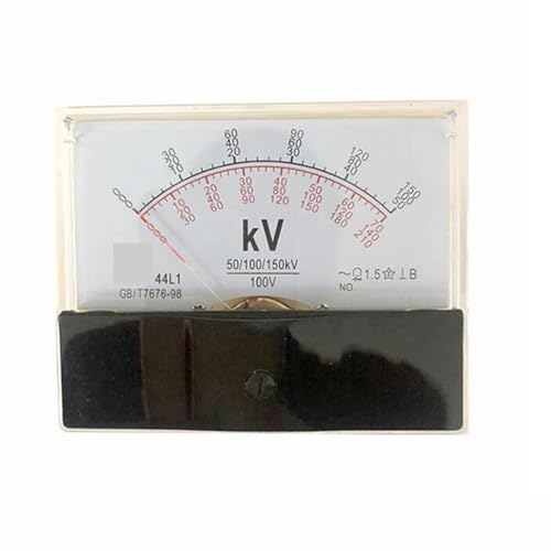1 stück 44L1 100 V Eingang Analog AC Voltmeter Hohe Spannung Meter 3KV 6kV 10kV 20kV 50kV 70kv 100kV Kann Nicht Direkt Verwenden 80 * 100mm Multi Ra(AC100KV 140KV 100V) von JXCHSWOU