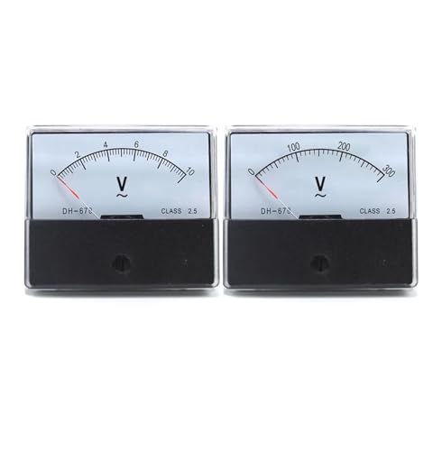1 stück AC voltmeter DH-670 AC 5V10V15V20V30V50V100V200V500V for schaltungstest Zeiger typ analog AC voltmeter(150V) von JXCHSWOU