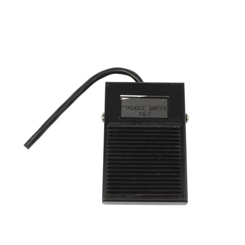 1 stück FS-1 1NO 1NC (SPDT) schwarz rutschfeste Gummioberfläche Momentary Federrückstellung Pedalschalter AC 220 V 10A Metallfußschalter FS-2 FS-3(FS-1) von JXCHSWOU
