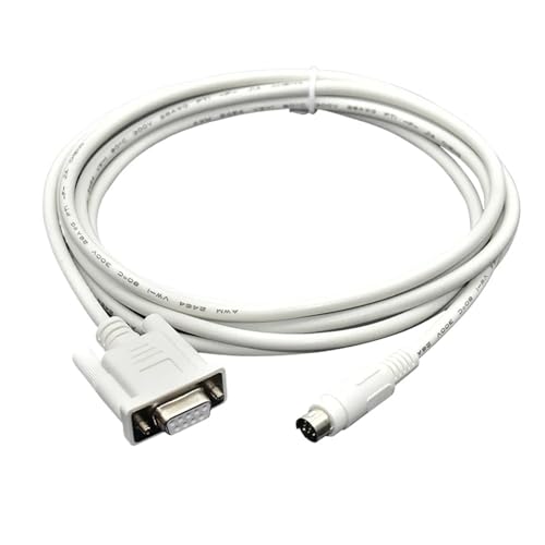 1 stück PC-DVP DVPCAB215 for Programmierkabel Download-linie Serielles RS232-Portkabel(2m,White) von JXCHSWOU