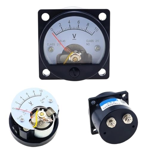 1 stück SO-45 Analogvoltmeter 1V2V3V5V10V15V20V30V40V50V100V150V200V250V300V400V450V500V Spannungsmessgerät(50V) von JXCHSWOU
