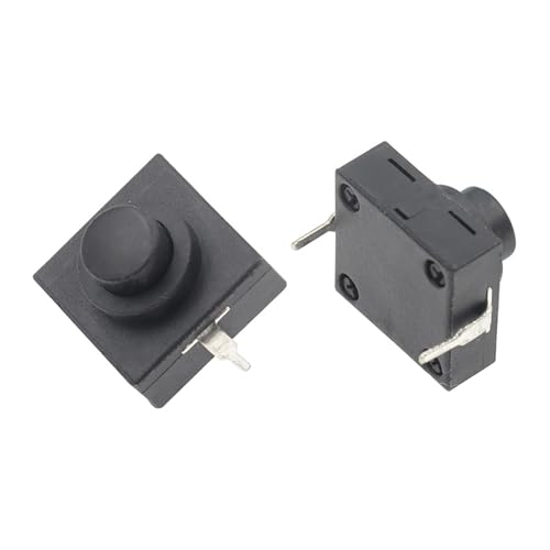 10 STÜCKE Taschenlampe Druckschalter 1A 30 V CB-1212-112D 2Pin Mitte Der Füße 12X12X9,4 MM von JXCHSWOU