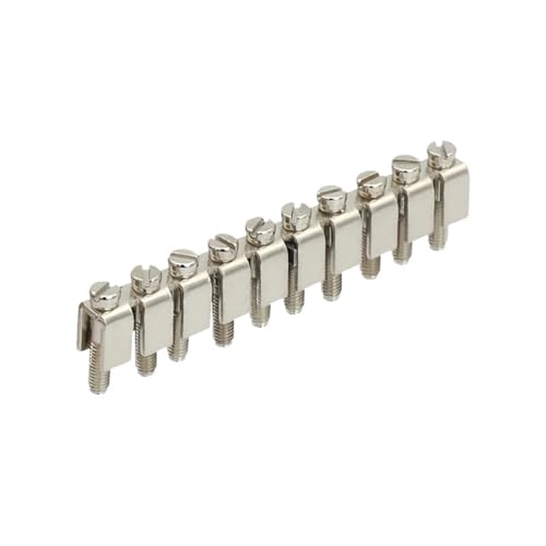 10 Stück DIKD 1.5 3-Ebenen-Sensor-Schraubverbinder 2,5 mm² 6-Leiter-DIN-Schienen-Dreifach-Drei-Ebenen-Anschlussblock DIKD1.5(FBI10-6) von JXCHSWOU