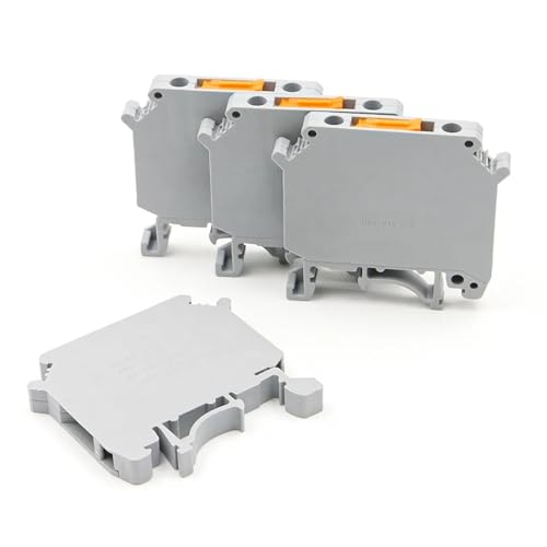 10 Stücke UK5-MTK-P/P Kompakte DIN Rail Terminal Block Schraube Verbindung 500 V Elektrische Leiter von JXCHSWOU