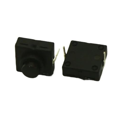 10 stück Power Button Switch ON-OFF for Taschenlampe Taschenlampe 12mm x 12mm H = 9,5mm 2PIN DIP von JXCHSWOU