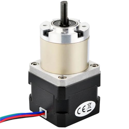 17-Getriebe-Schrittmotor mit Übersetzungsverhältnis 27:1, Planetengetriebe 0,4AL=33mm for CNC-Roboter/3D-Drucker 17-Getriebe-Schrittmotor mit Übersetzungsverhältnis 27:1, Planetengetriebe 0,4AL=33mm for CNC-Roboter/3D-Drucker von JXCHSWOU