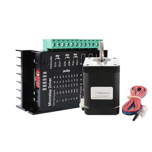 17 Schrittmotor 42 Hybrid 2-Phasen-Motor 17hs6401s + TB6600 60 mm 7,3 kg.cm 1,8 A Schrittmotor for CNC-3D-Drucker 17 Schrittmotor 42 Hybrid 2-Phasen-Motor 17hs6401s + TB6600 60 mm 7,3 kg.cm 1,8 A Schrittmotor for CNC-3D-Drucker von JXCHSWOU