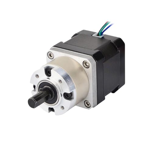17 Schrittmotor Bipolar mit Übersetzungsverhältnis 5:1 27:1 Planetengetriebe 1,68AL=40mm 4-adrig CNC Roboter 3D Drucker(Ratio 5 to 1) von JXCHSWOU