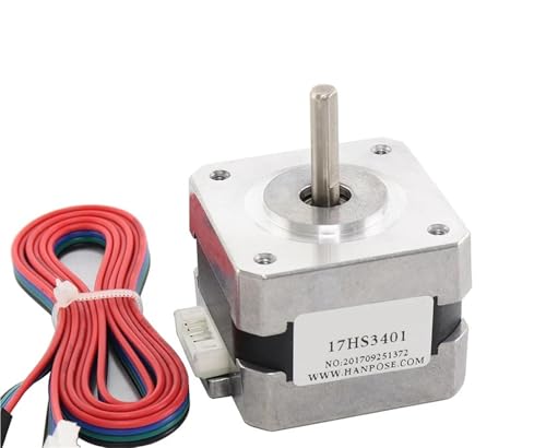 17HS3401 4 Blei Nema17 Schrittmotor 2 Phase 42BYGH34 1,3 EINE CNC Mit Draht 3D Drucker Monitor Display(17hs3401-D x 3pcs) von JXCHSWOU